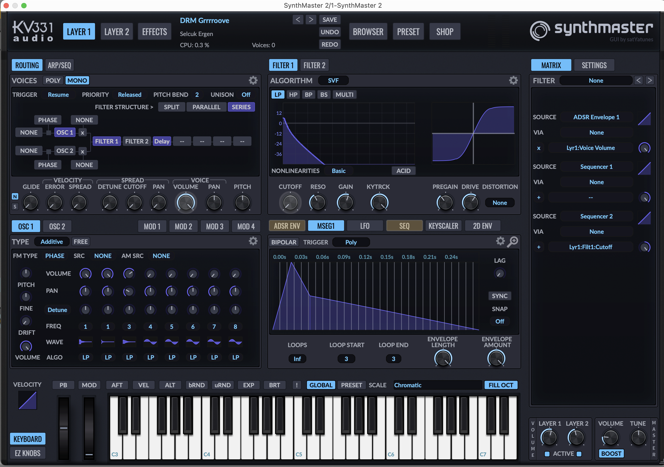 KV331 Synthmaster 2.9